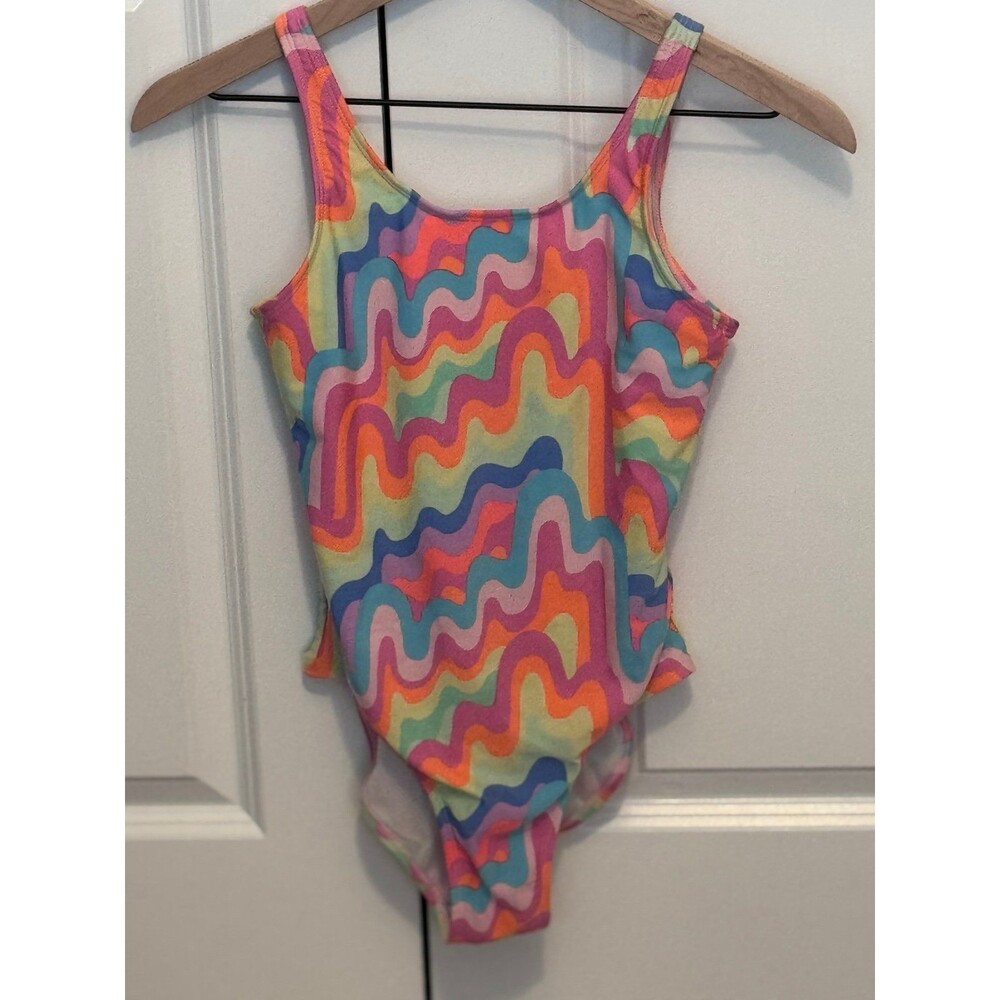Cat & Jack Brand, Girl’s (XL, Sz 14) Swimsuit, Kids Multicolor Swimwear/Clothing - Picture 11 of 11